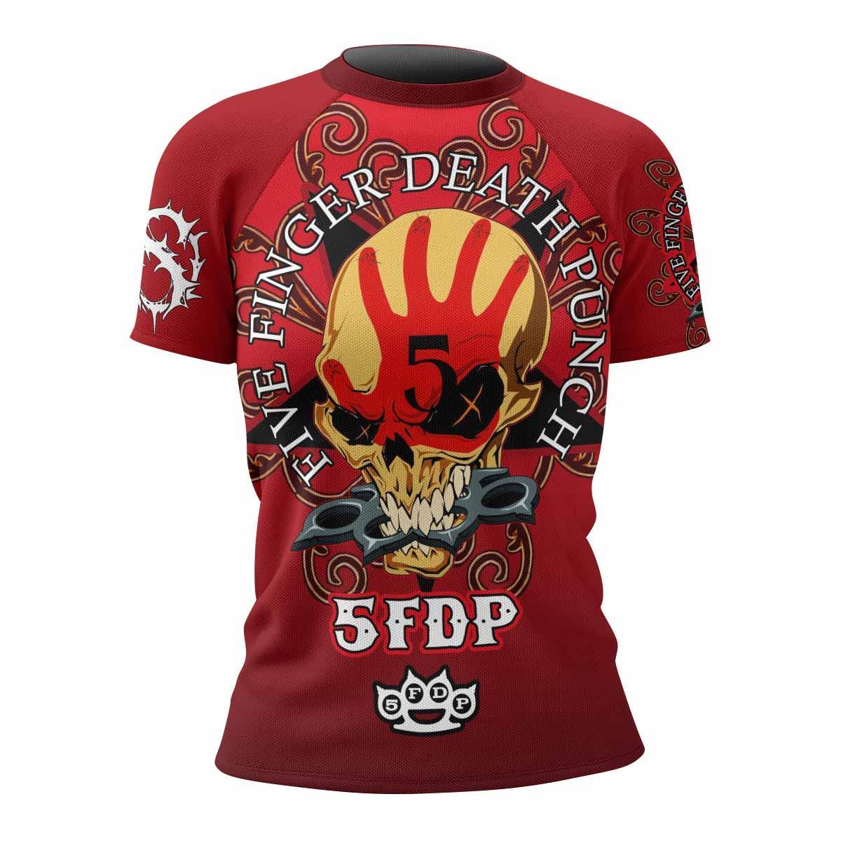 5FDP Five Finger Death Punch Rash Guard