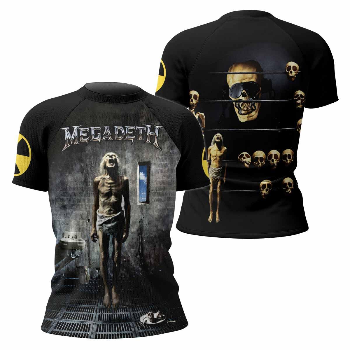 Megadeth Prison of Flesh Rash Guard