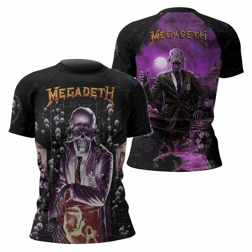 Megadeth Toxic Messiah Rash Guard
