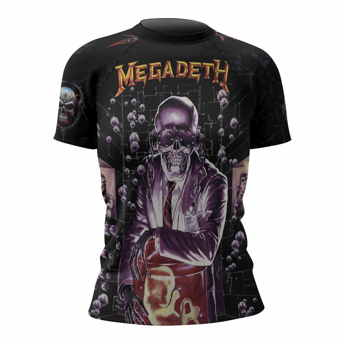 Megadeth Toxic Messiah Rash Guard
