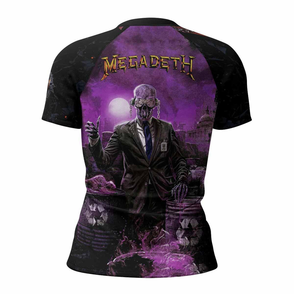 Megadeth Toxic Messiah Rash Guard