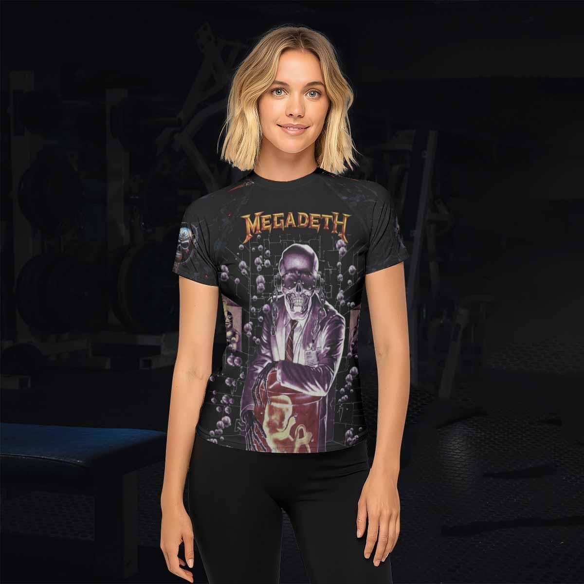 Megadeth Toxic Messiah Rash Guard