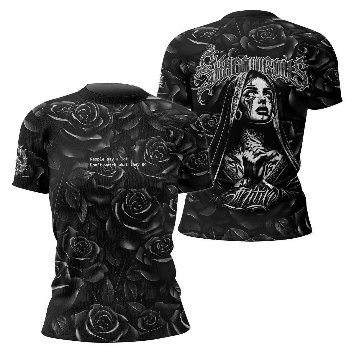Pray for the Rave Rash Guard
