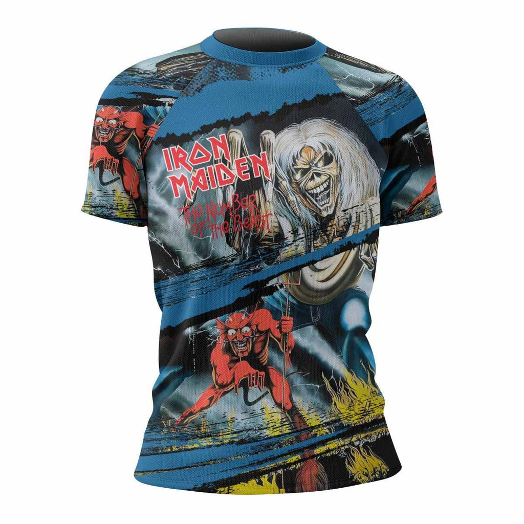 Iron Maiden The Number of the Beast Rash Guard