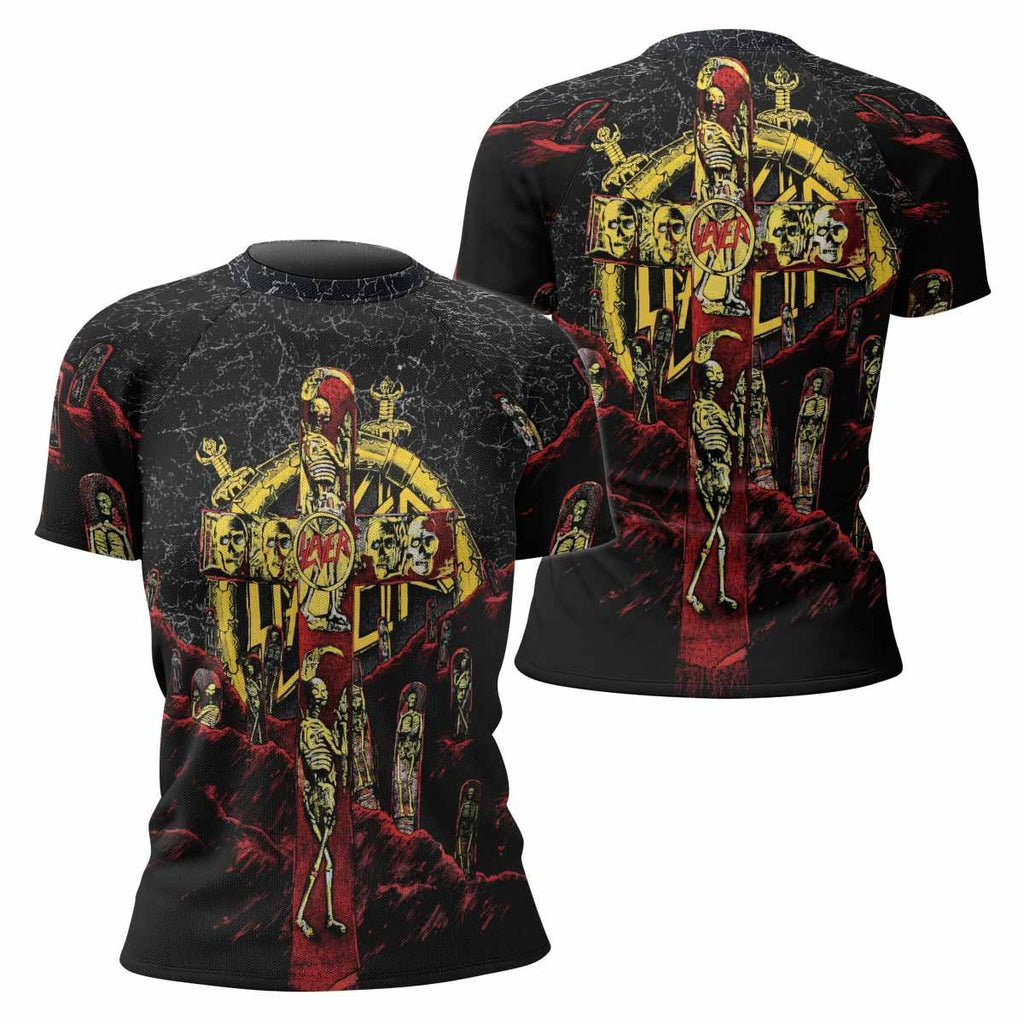 Vintage 1991 Slayer Rash Guard
