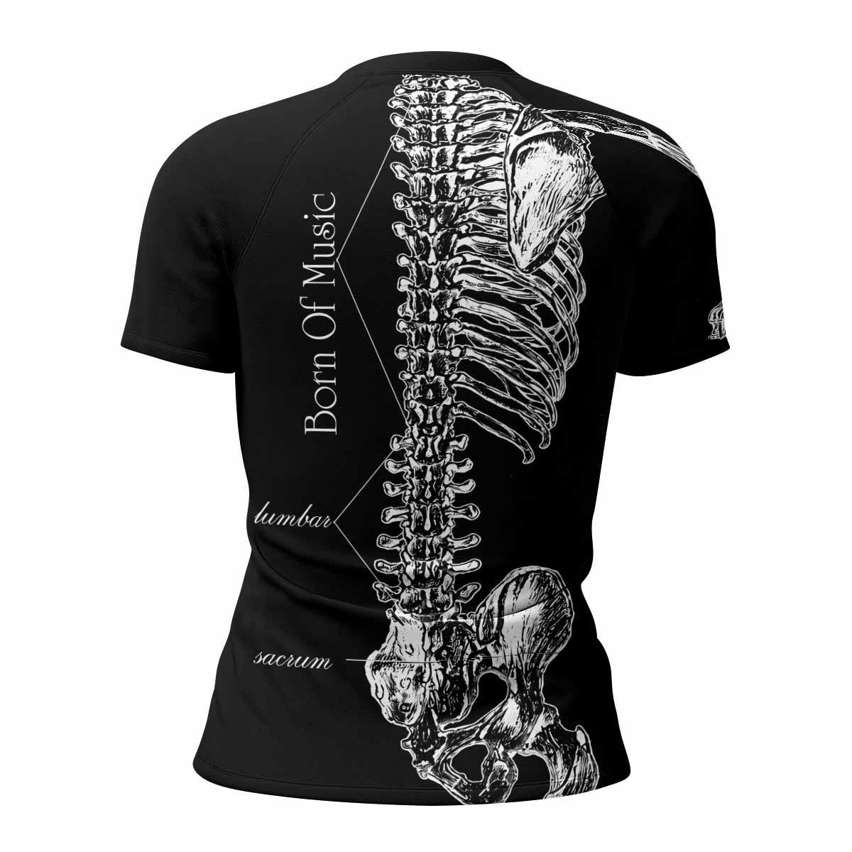 Faith In Chaos Skeleton Rash Guard
