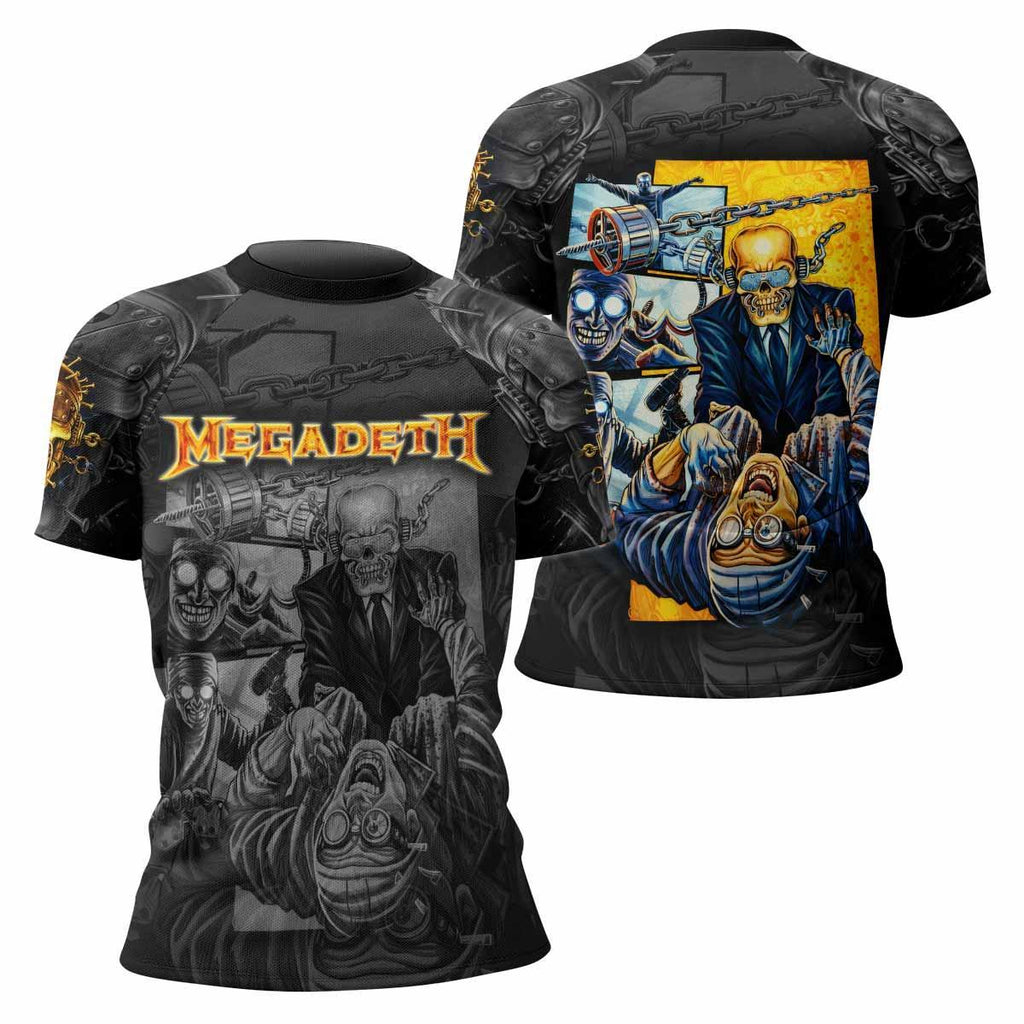 Megadeth Bloodstock Euro Tour Rash Guard