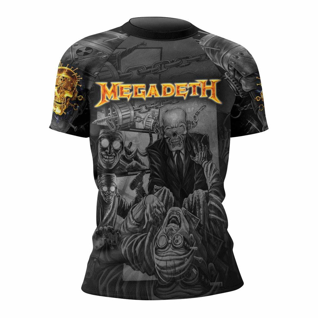 Megadeth Bloodstock Euro Tour Rash Guard