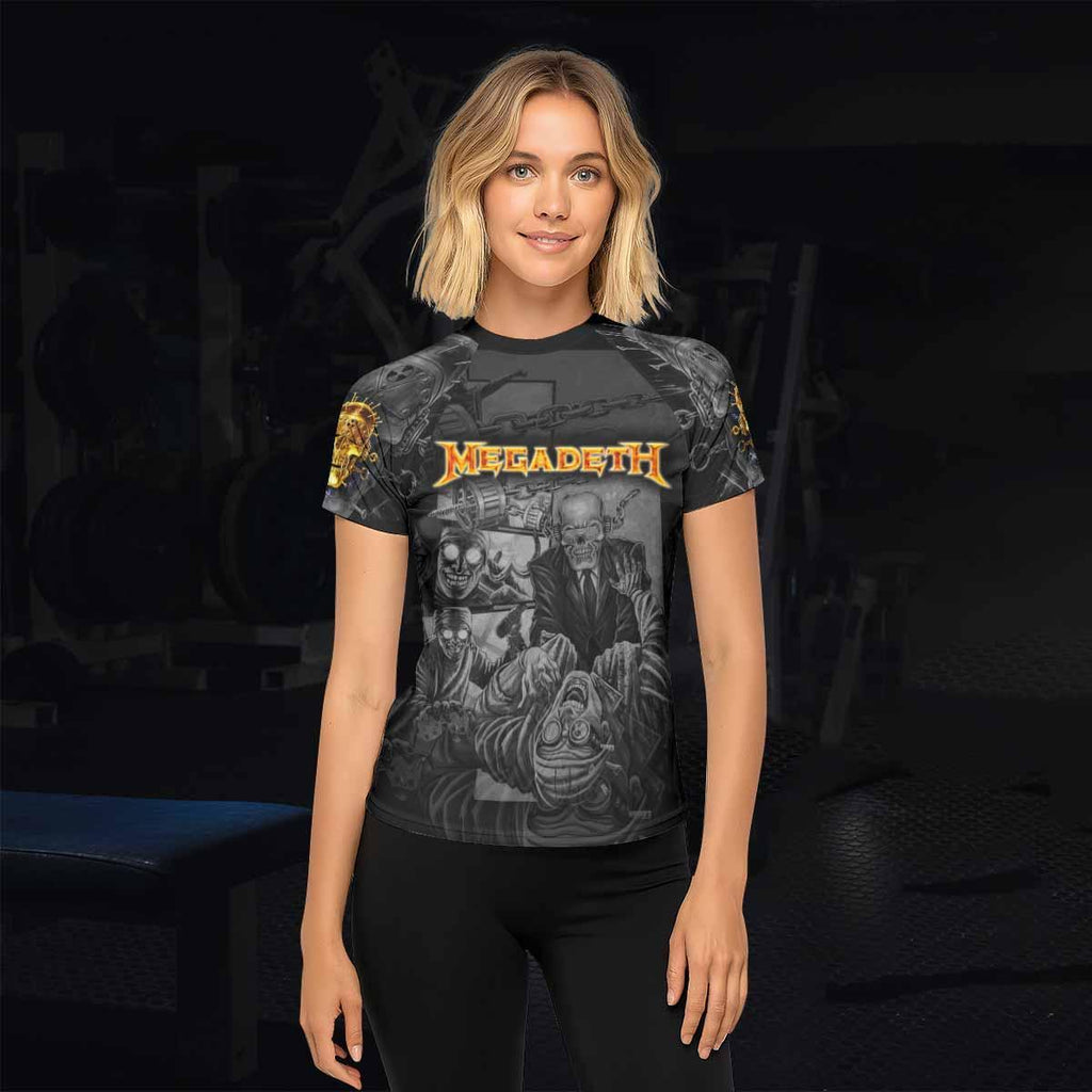 Megadeth Bloodstock Euro Tour Rash Guard