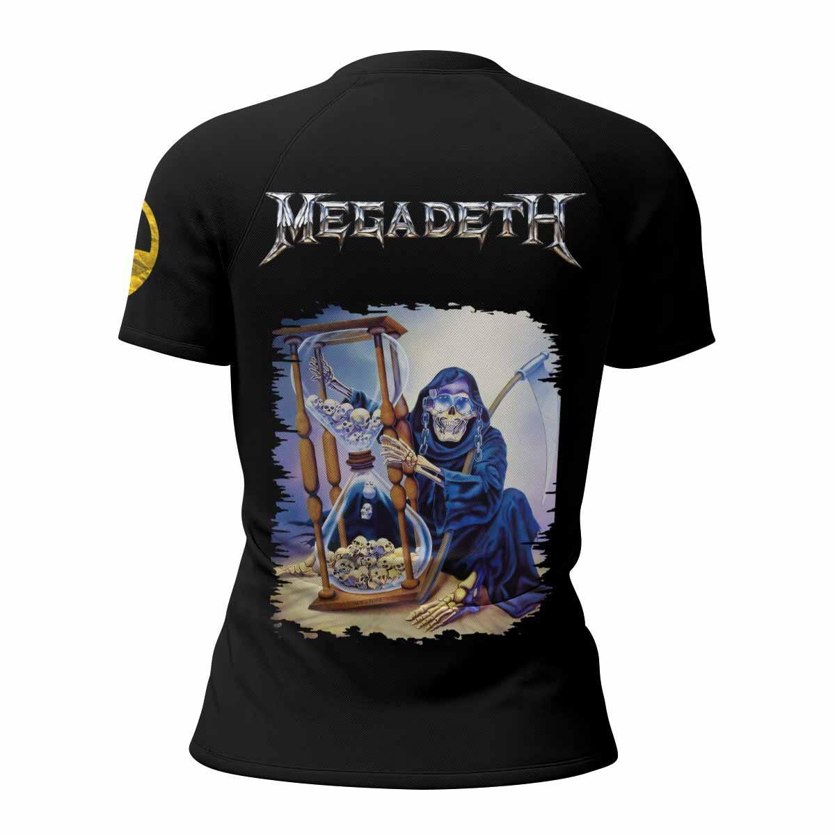 Megadeth Countdown to Submission Rash Guard
