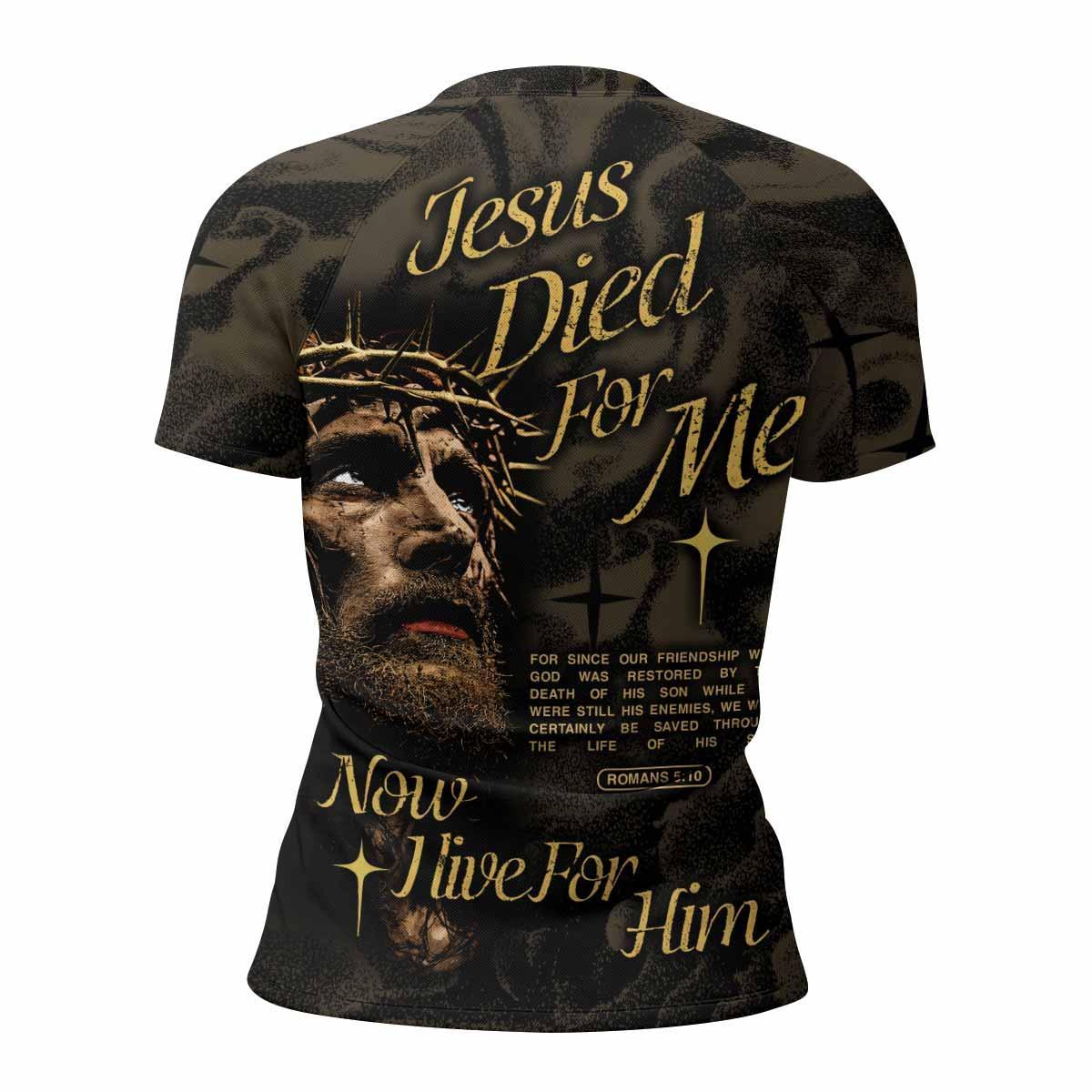 Live for Him Rash Guard