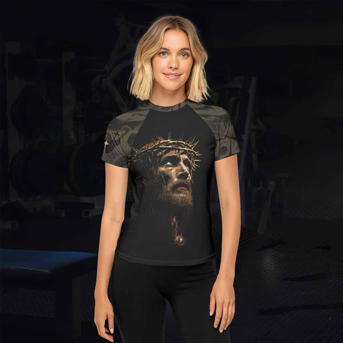 Live for Him Rash Guard