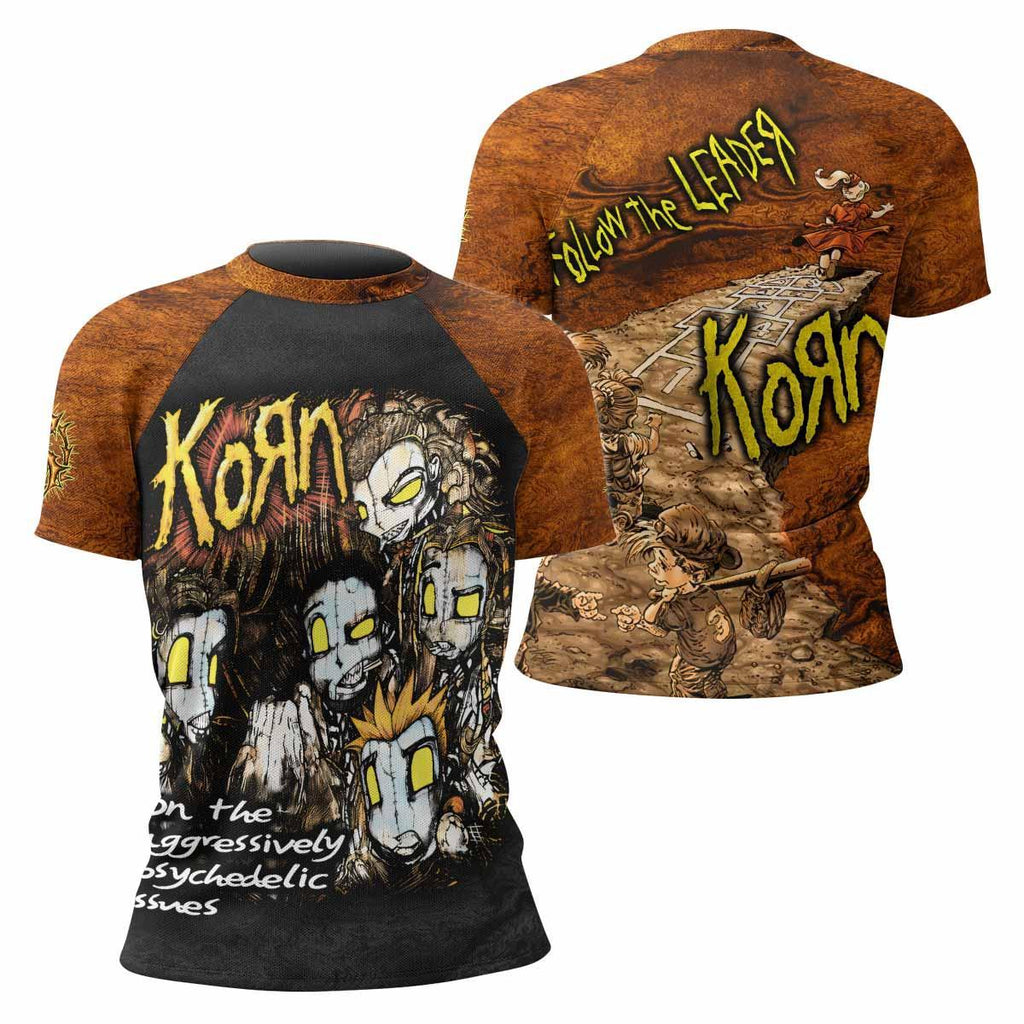 Follow the Leader Korn Rash Guard