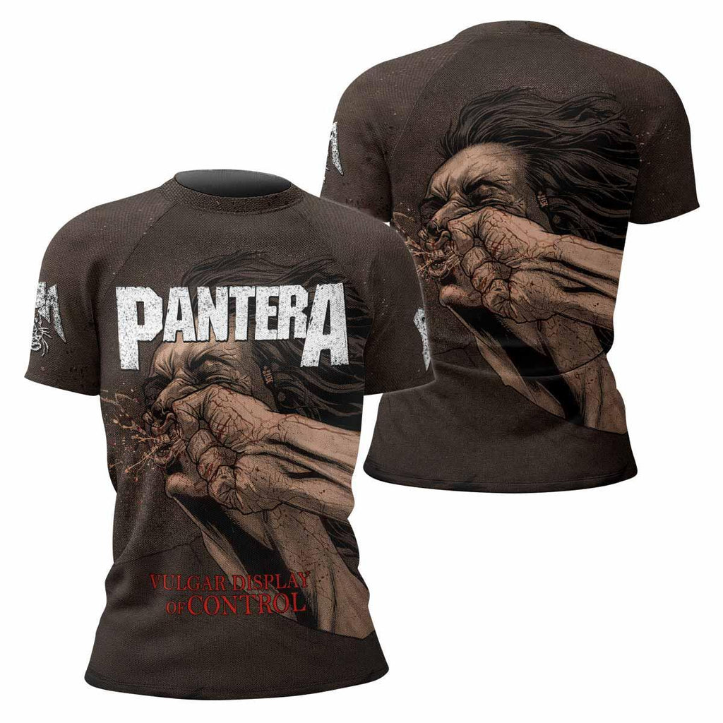 Pantera Vulgar Display Of Control Rash Guard