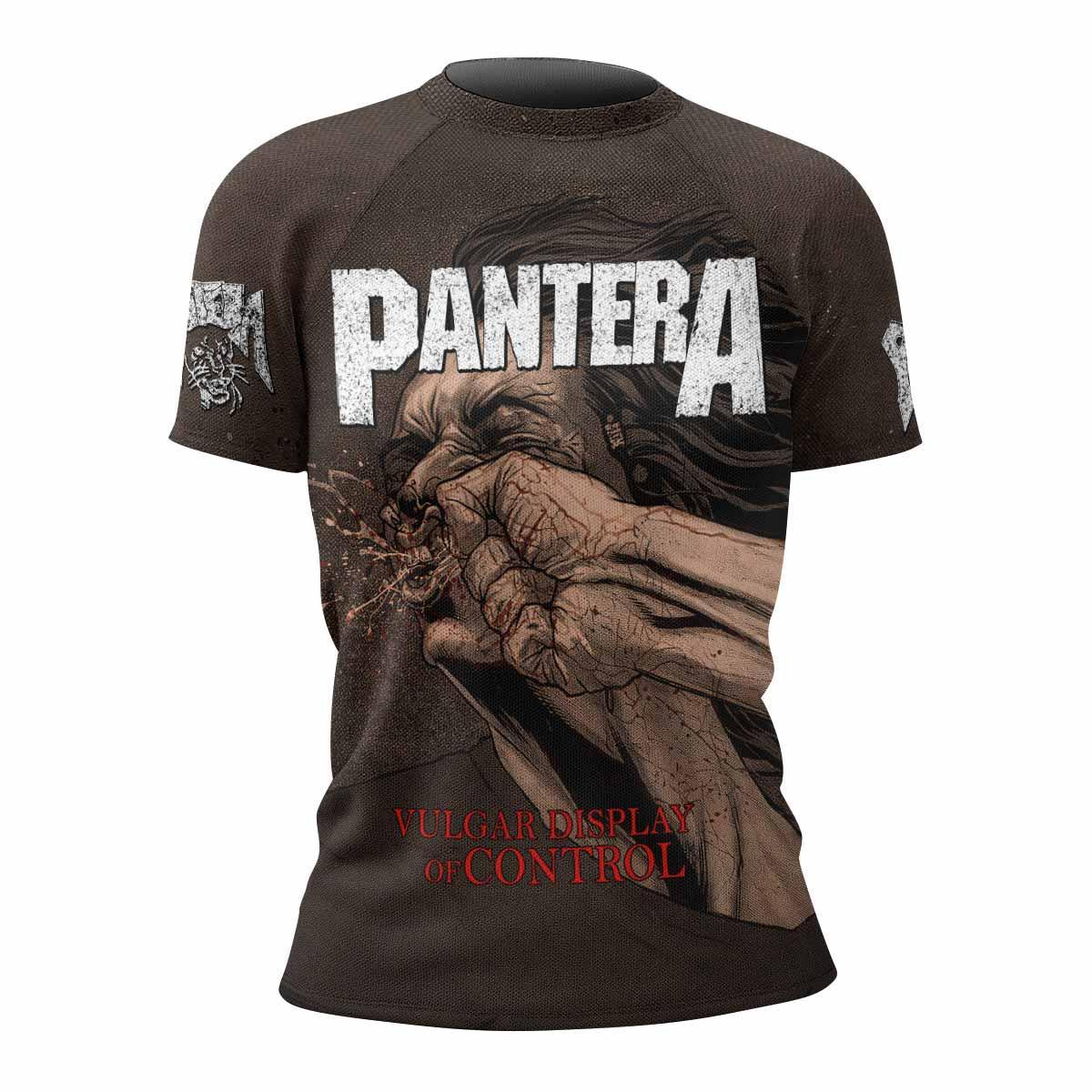 Pantera Vulgar Display Of Control Rash Guard
