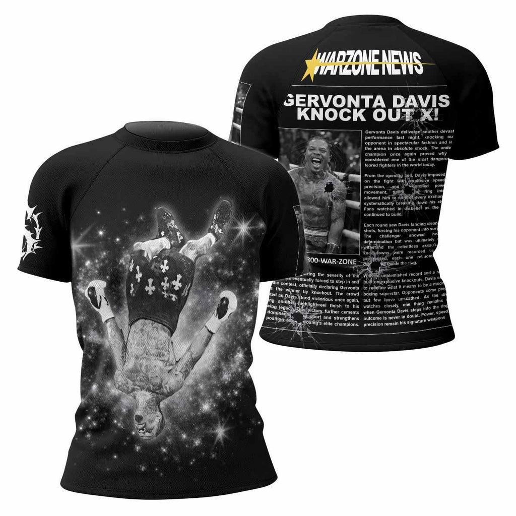 Gervonta Tank Davis Flip Rash Guard