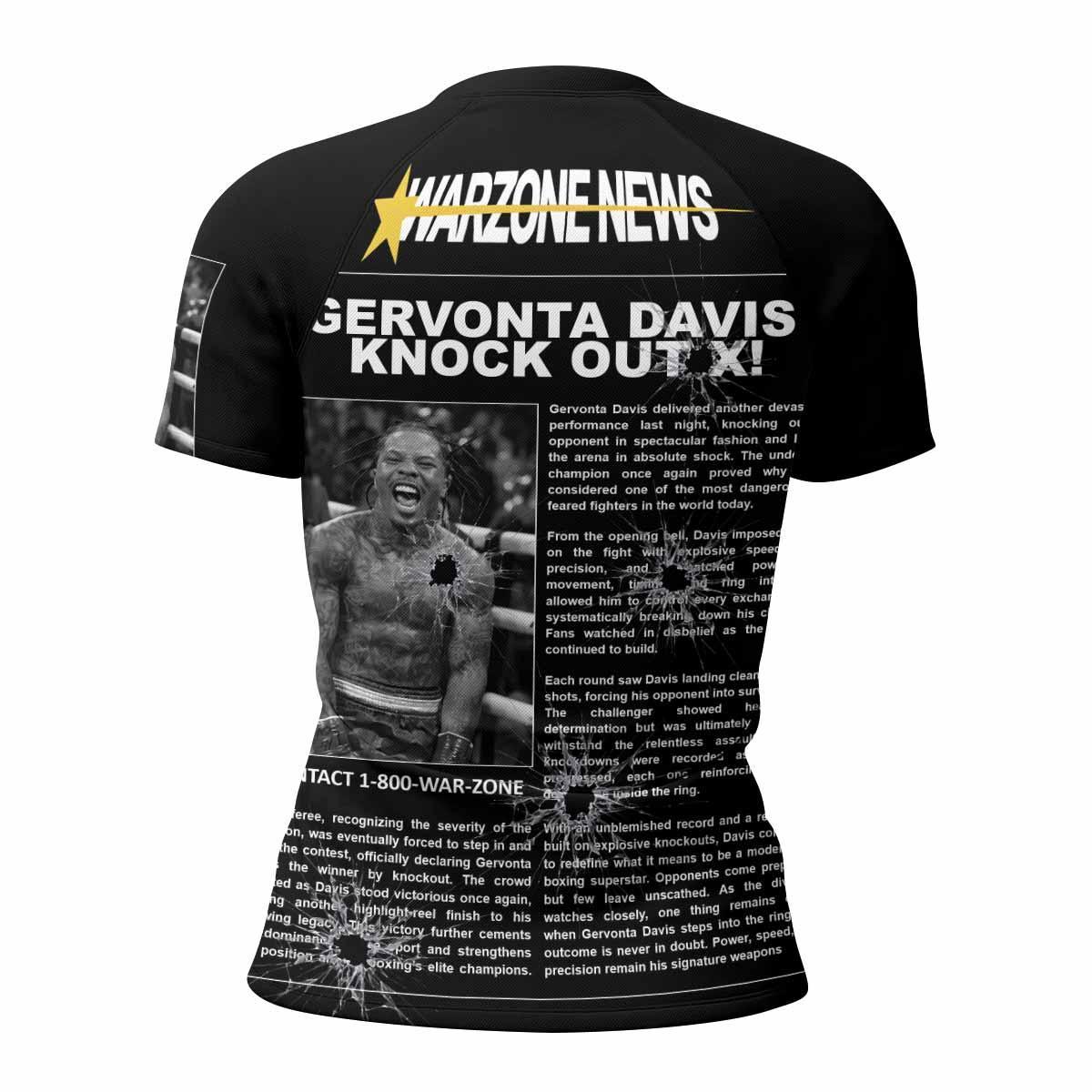 Gervonta Tank Davis Flip Rash Guard