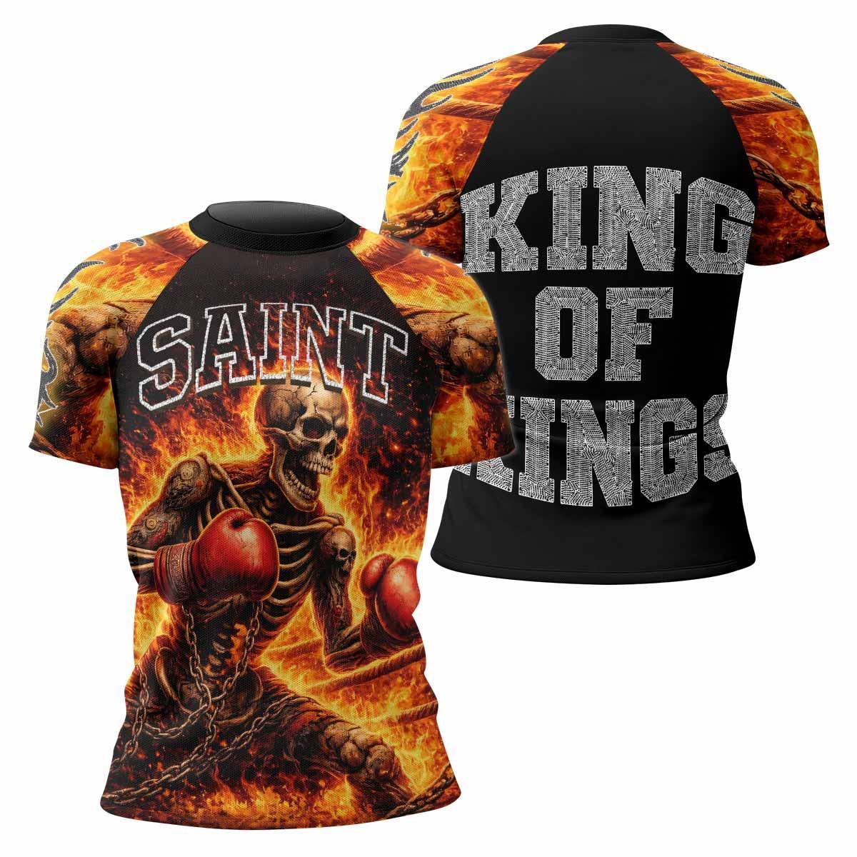 Saint King of Kings Rash Guard