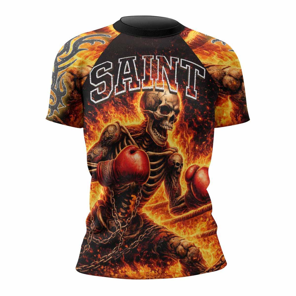 Saint King of Kings Rash Guard