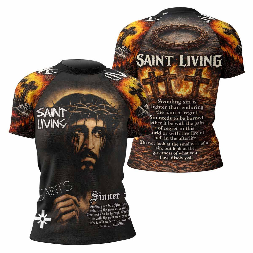 Saint Living Rash Guard