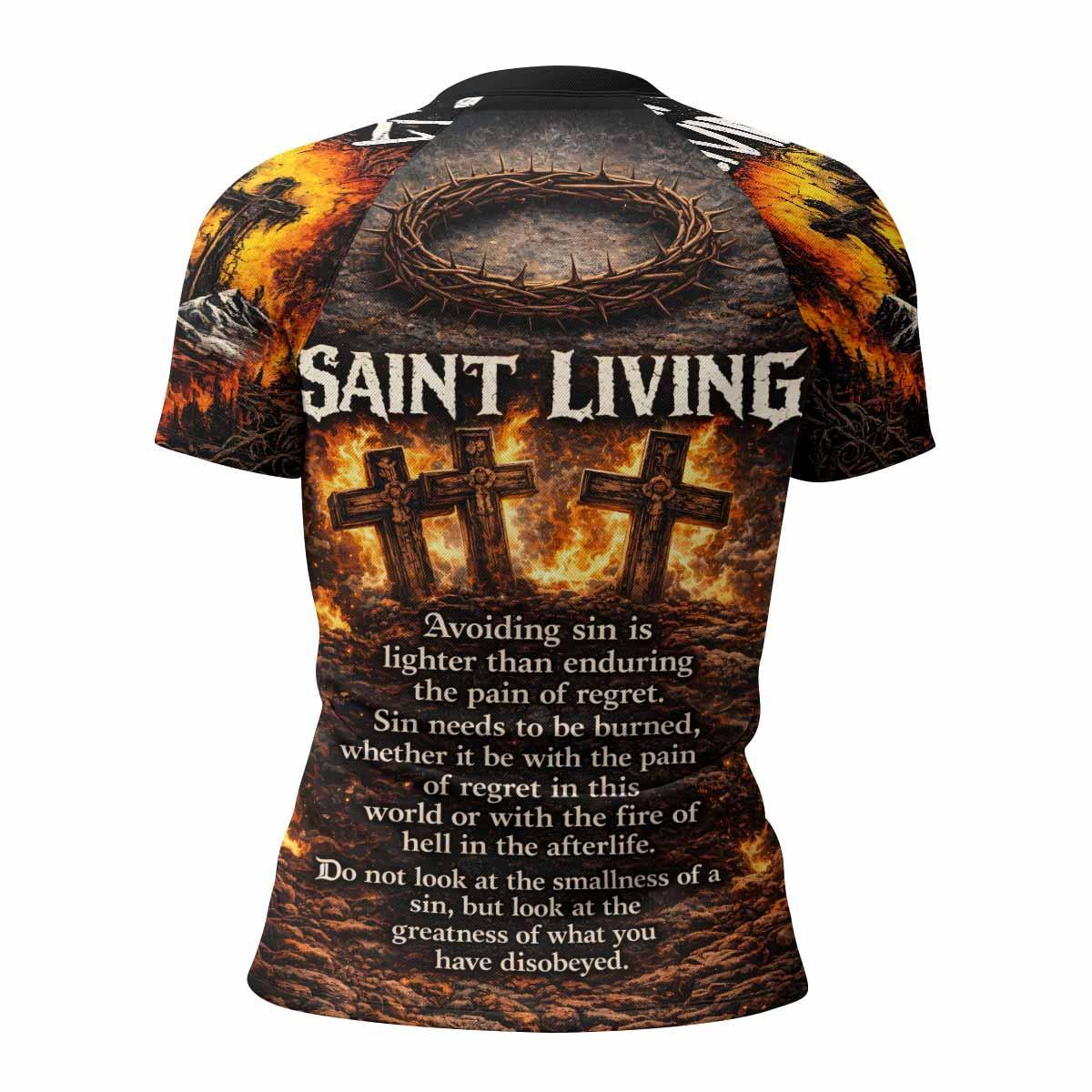 Saint Living Rash Guard
