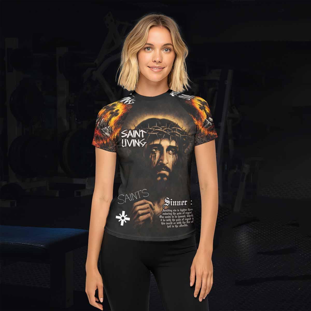 Saint Living Rash Guard