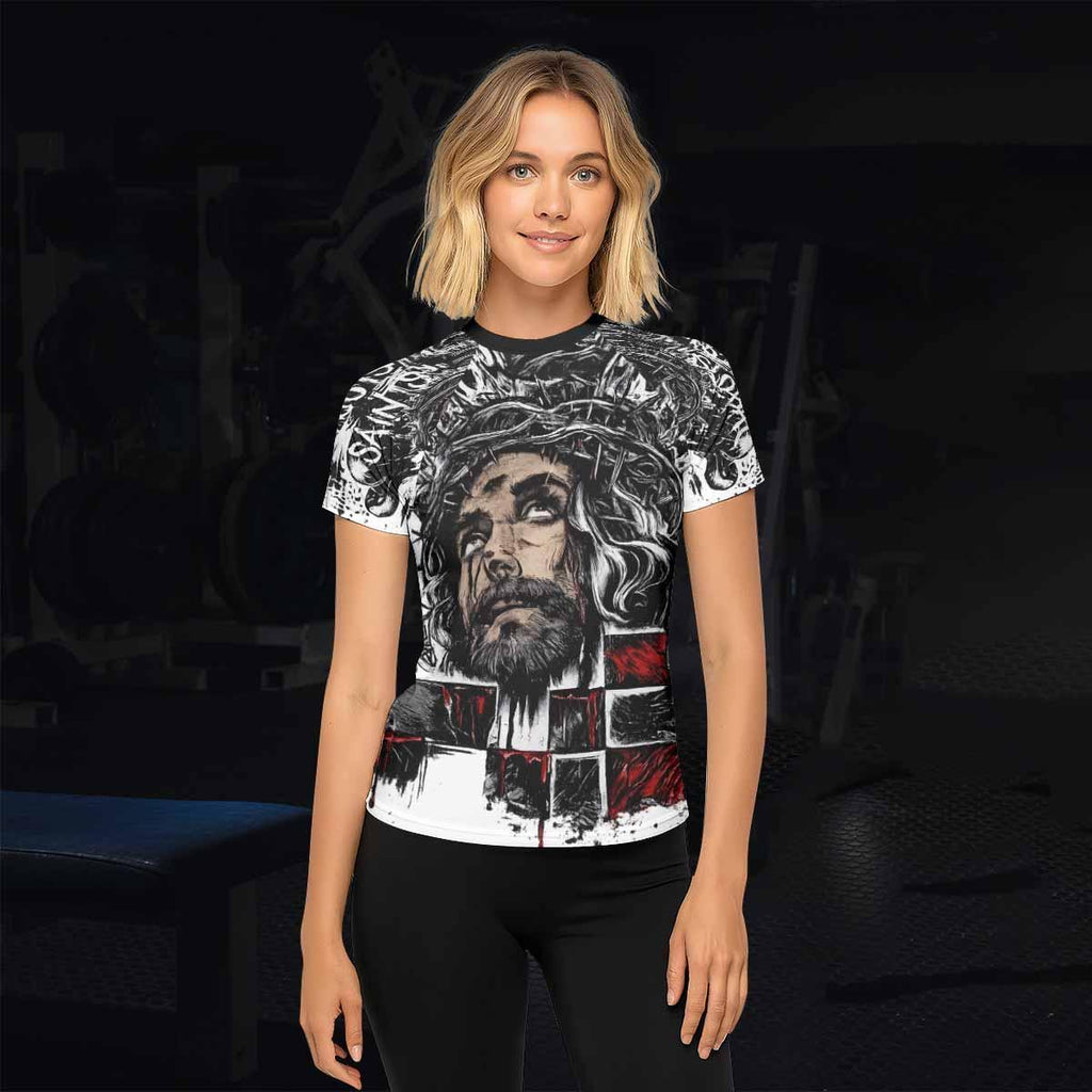 Man of Sorrows Rash Guard