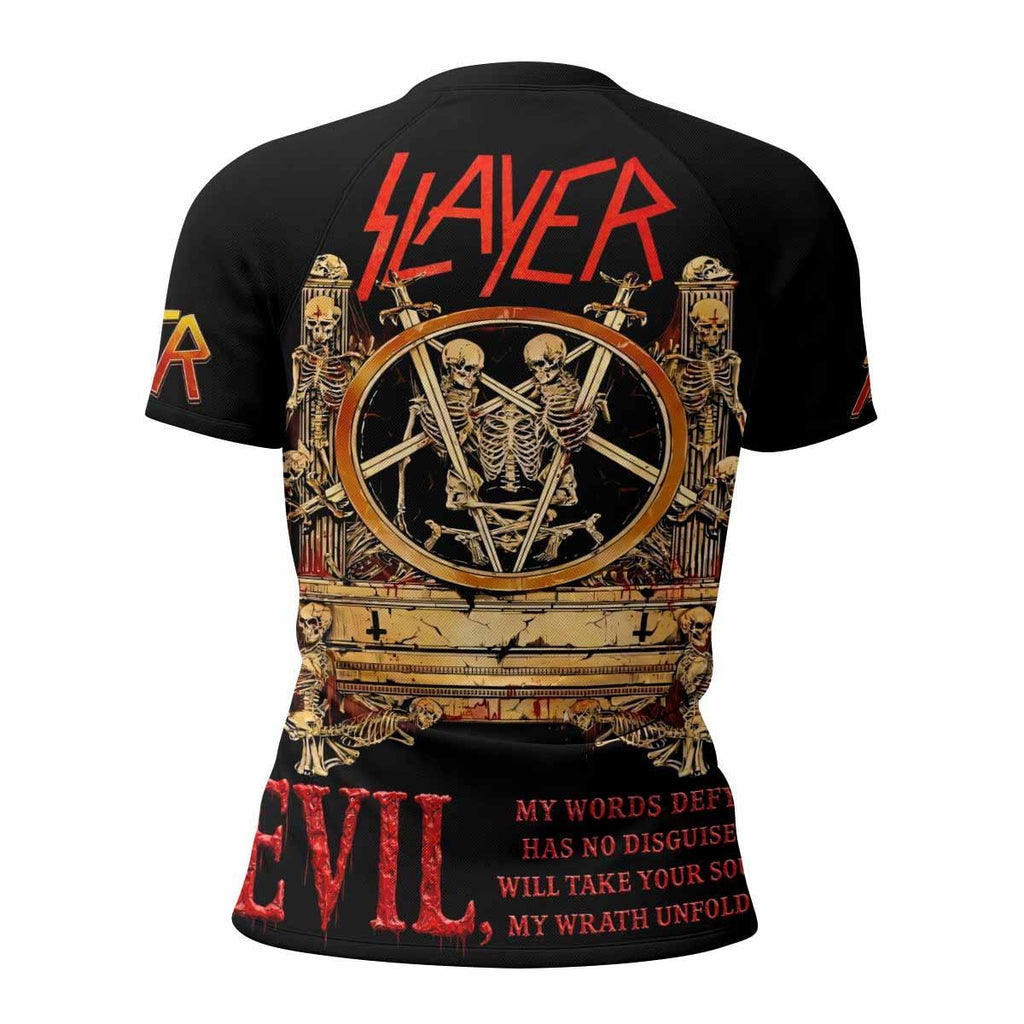 Slayer South Of Heaven Rash Guard