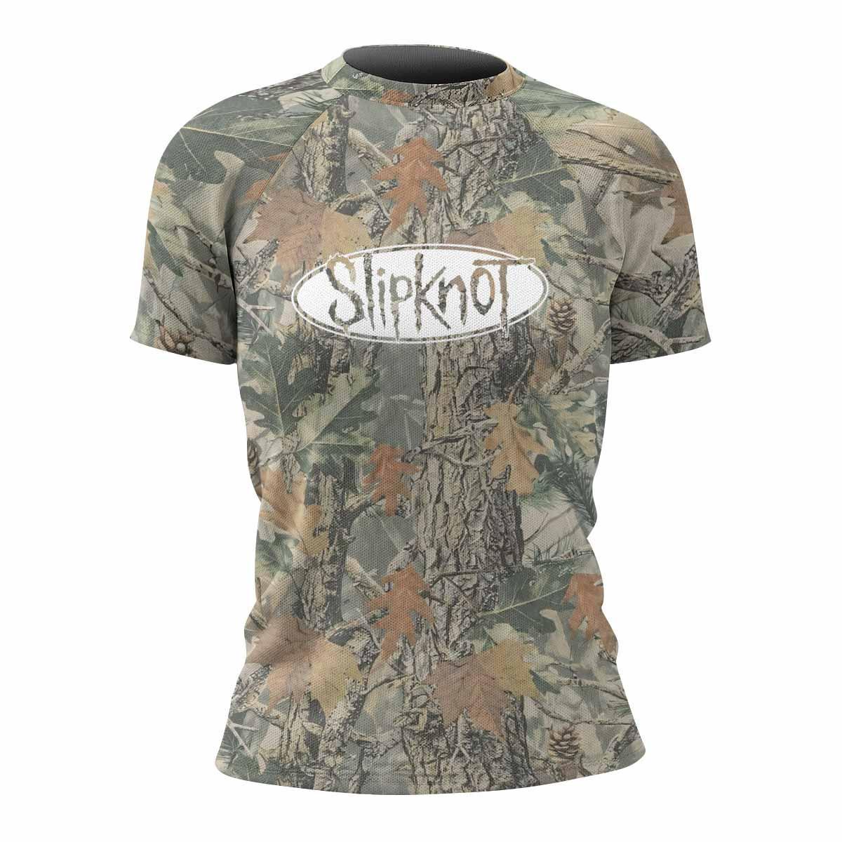Slipknot Forest Camo Rash Guard