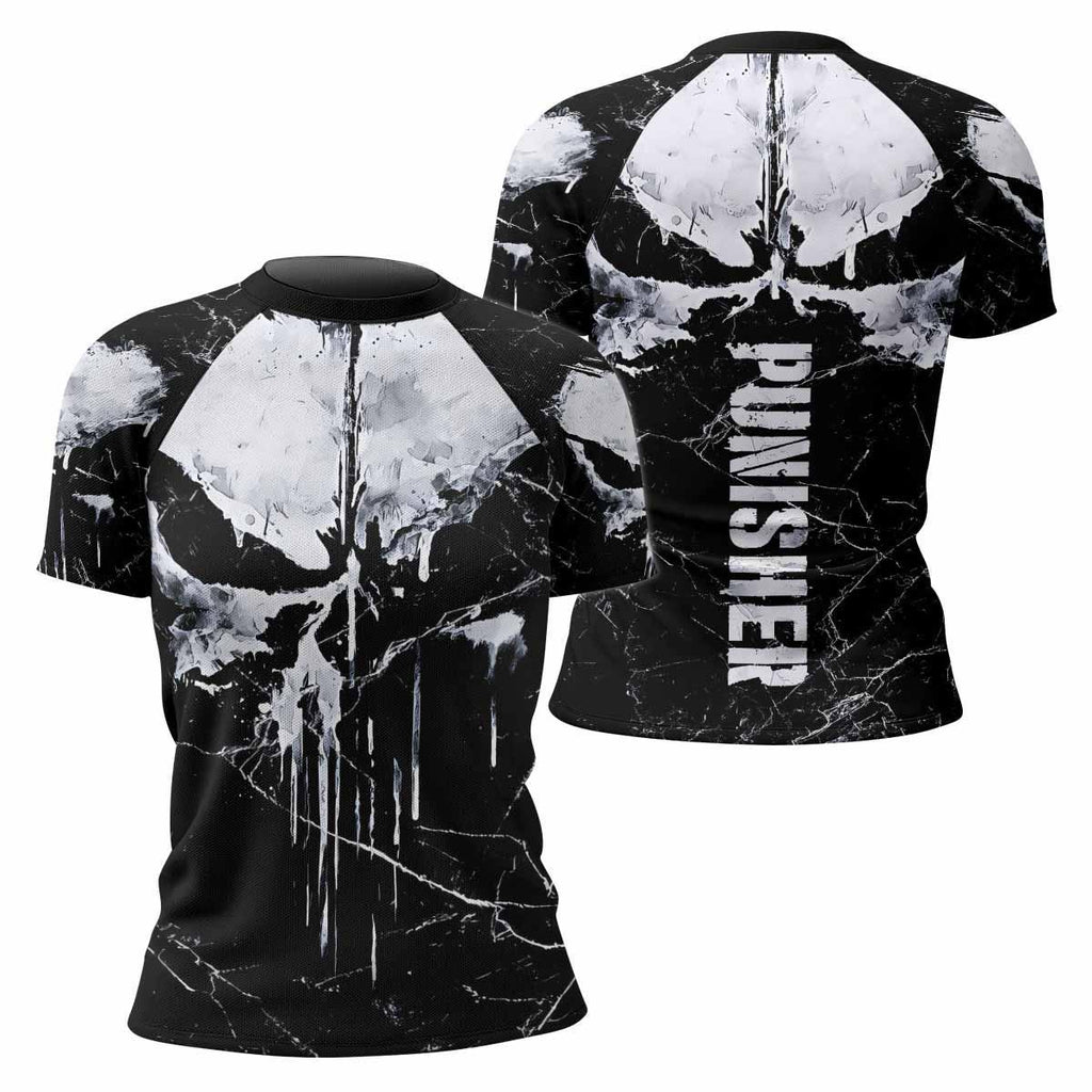 Punisher War Skull Rash Guard