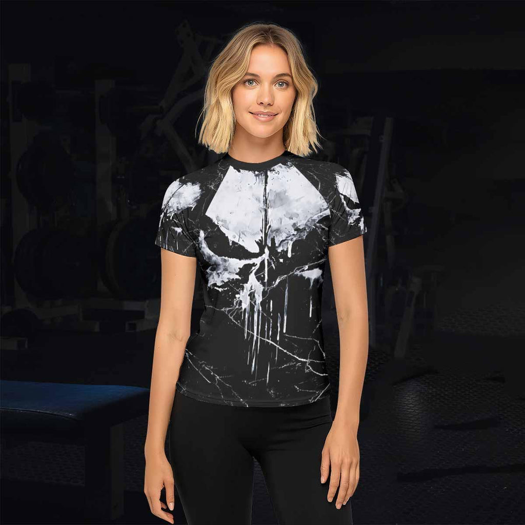 Punisher War Skull Rash Guard