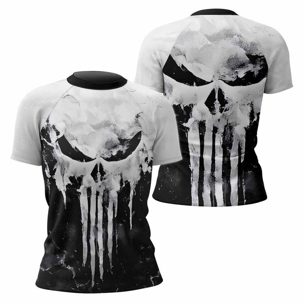 Punisher Ghost Skull Rash Guard