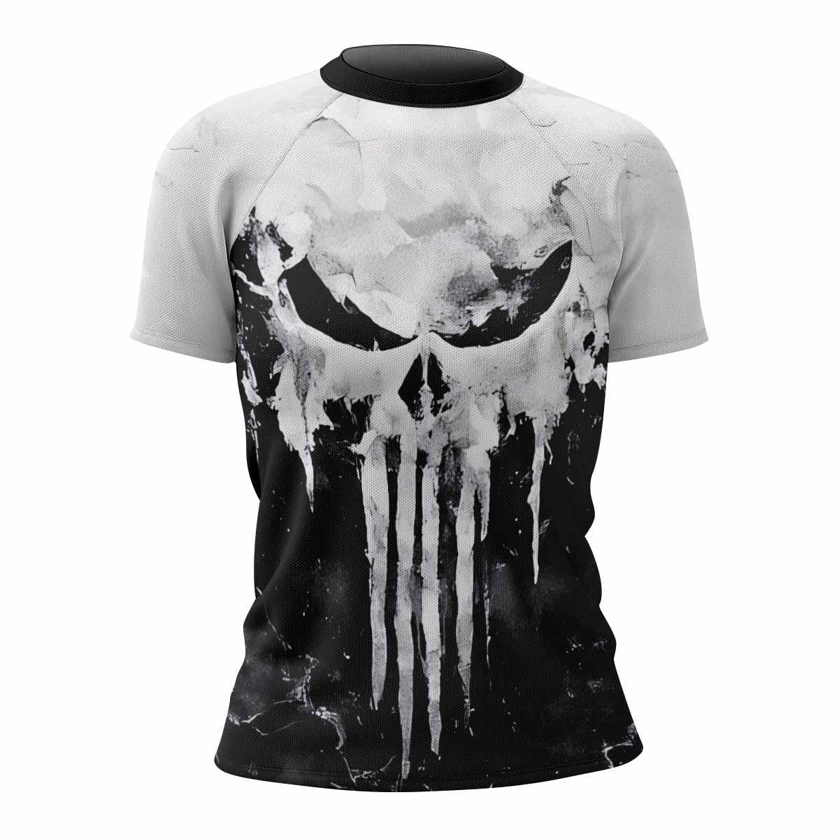 Punisher Ghost Skull Rash Guard