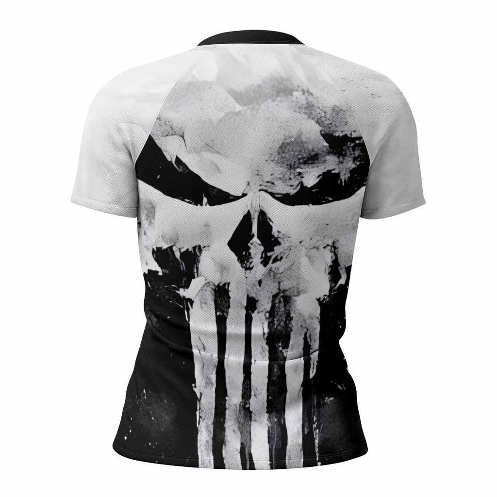 Punisher Ghost Skull Rash Guard