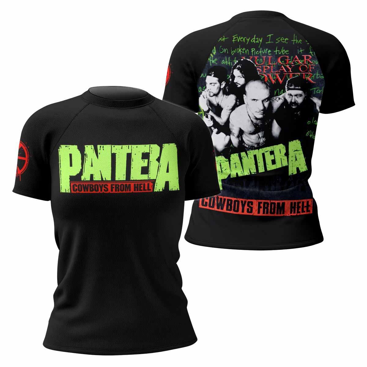 Pantera Cowboys From Hell Rash Guard
