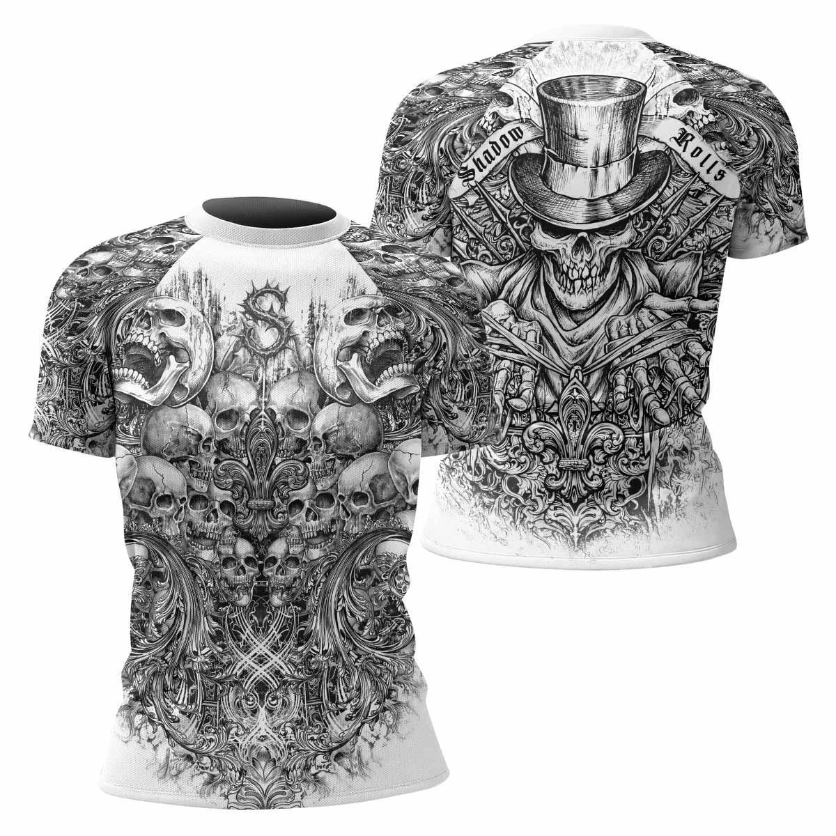 Memento Mori Skull Rash Guard