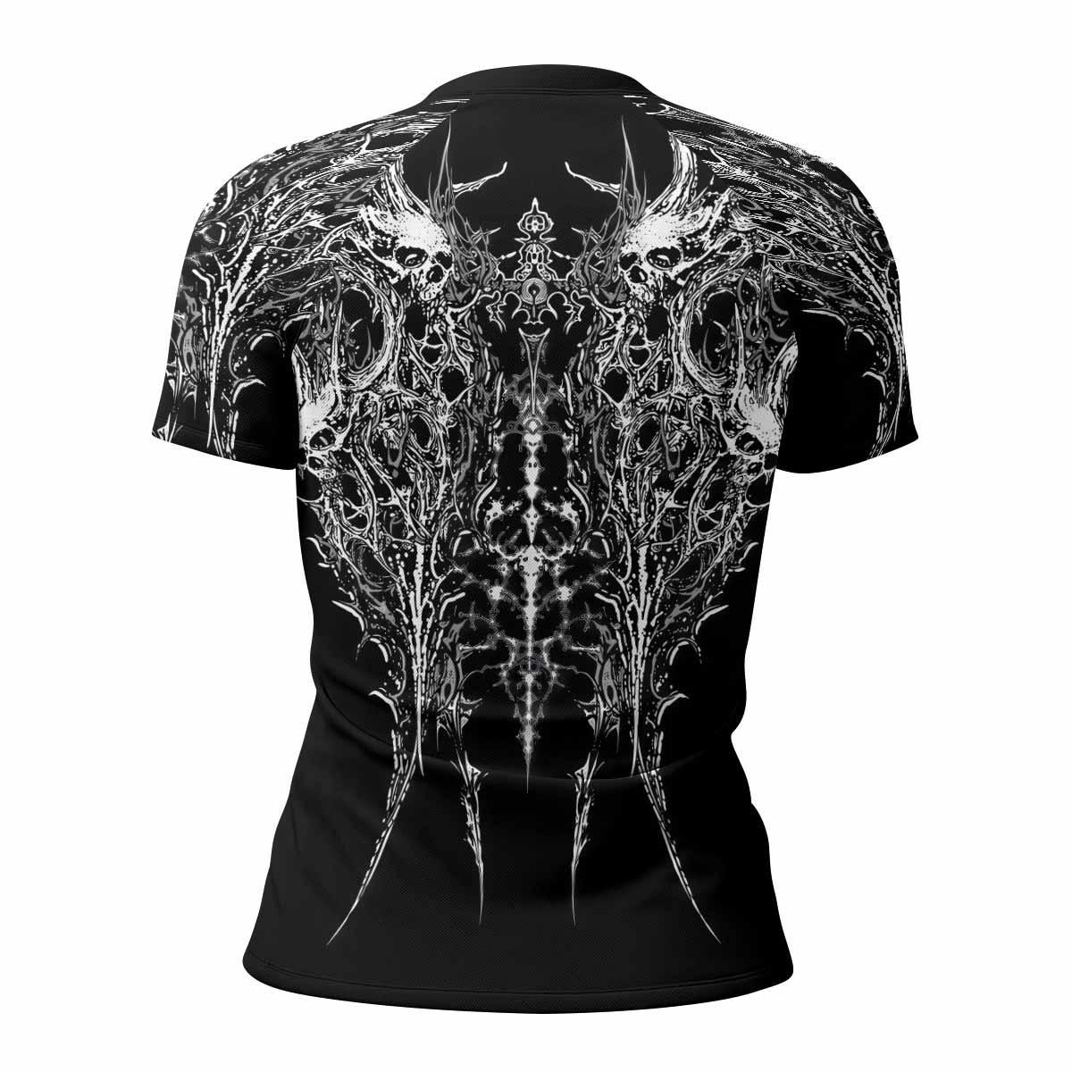 Mortalis Dark Spine Rash Guard