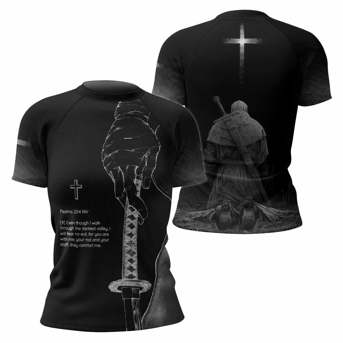 Psalms 23:4 NIV Rash Guard