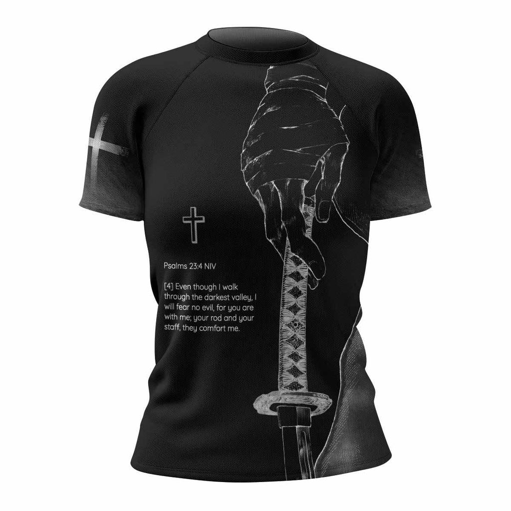 Psalms 23:4 NIV Rash Guard