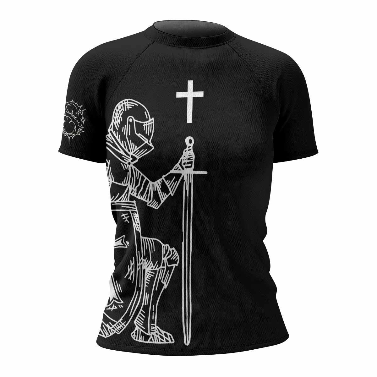 Give Me an Army Rosary Rash Guard