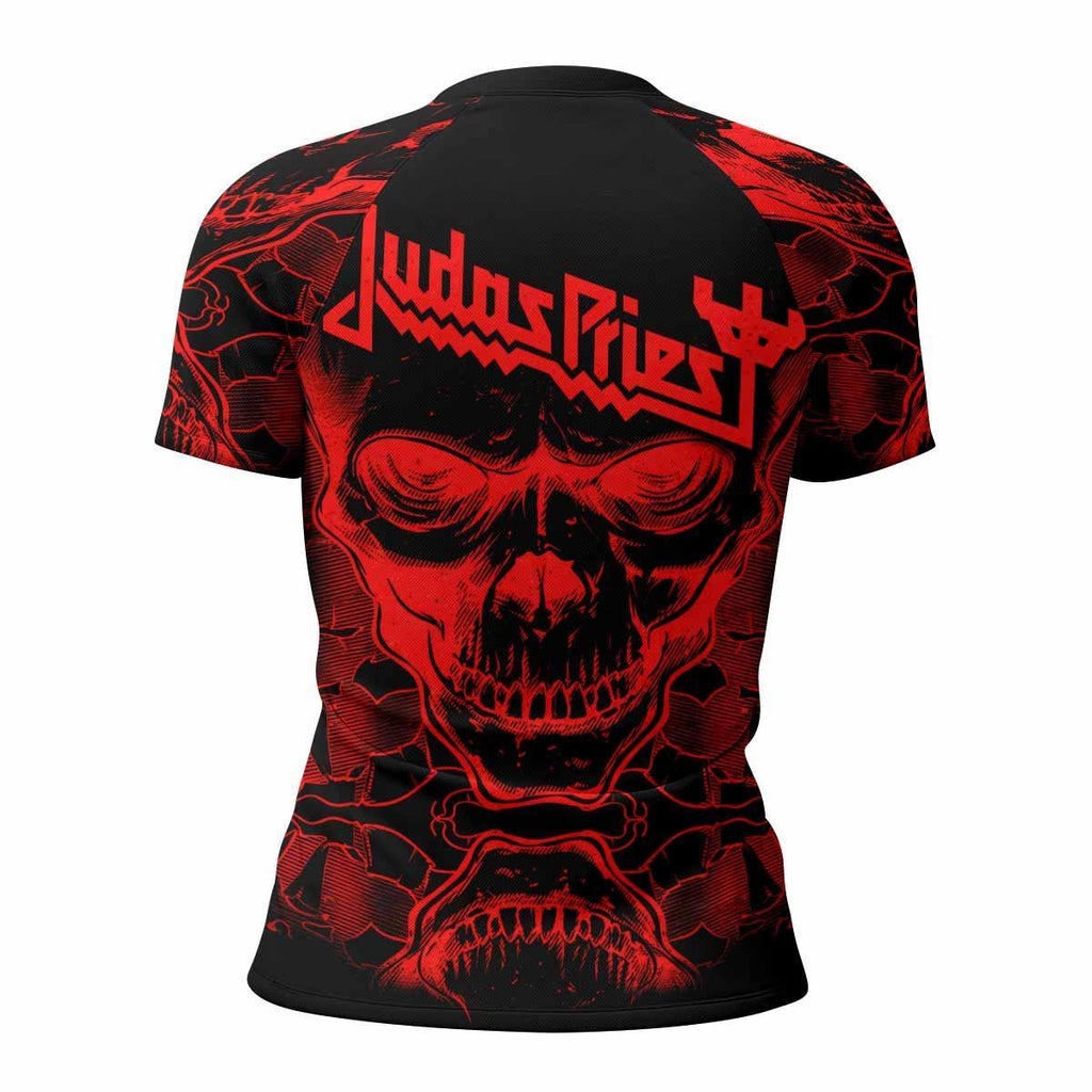 Judas Priest Skull Rash Guard