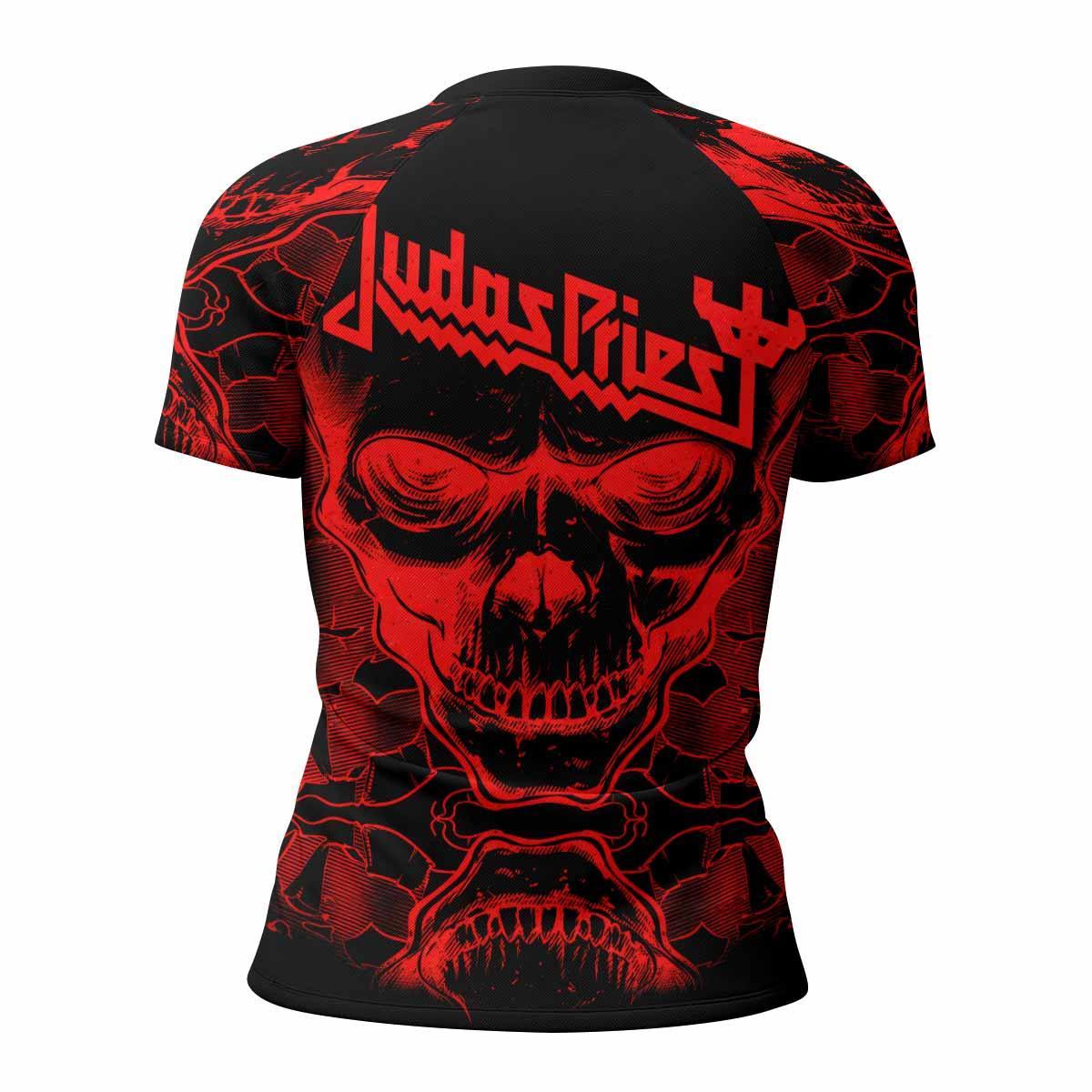 Judas Priest Skull Rash Guard