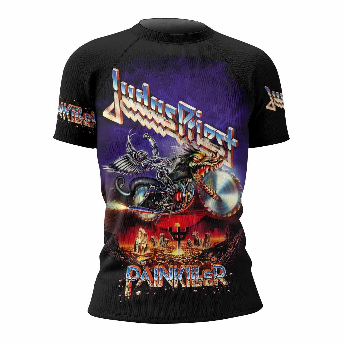 Judas Priest Painkiller Rash Guard