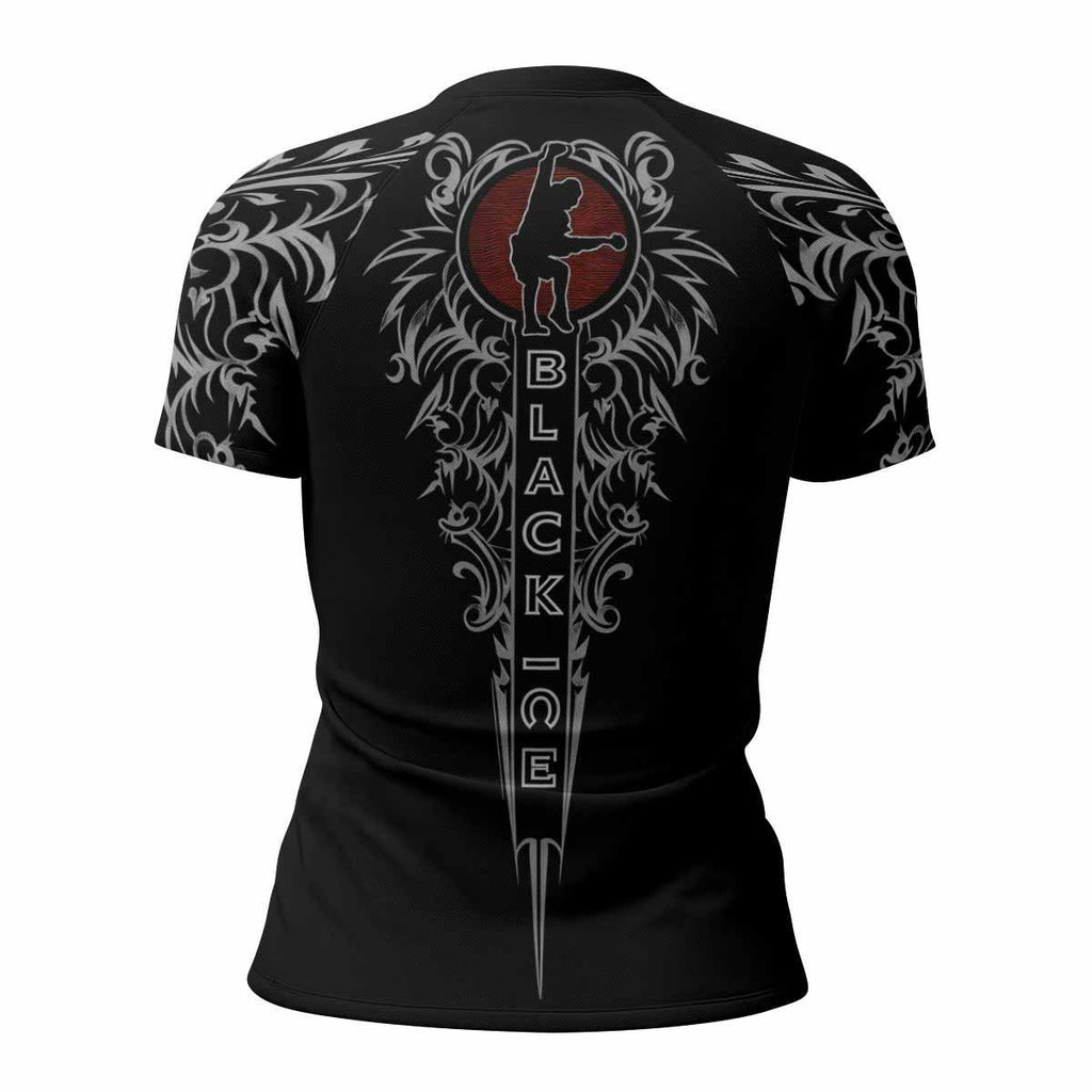 AC/DC Black Ice Rash Guard