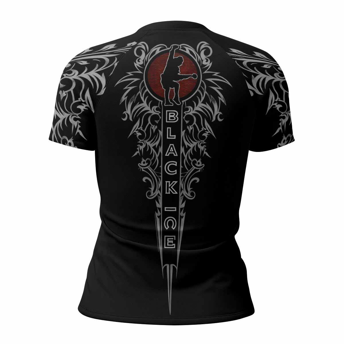 AC/DC Black Ice Rash Guard