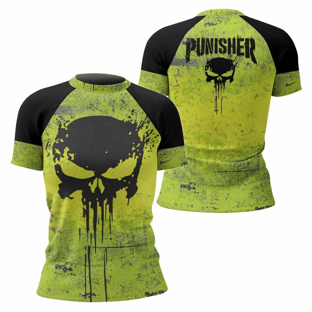 The Punisher Skull Rash Guard