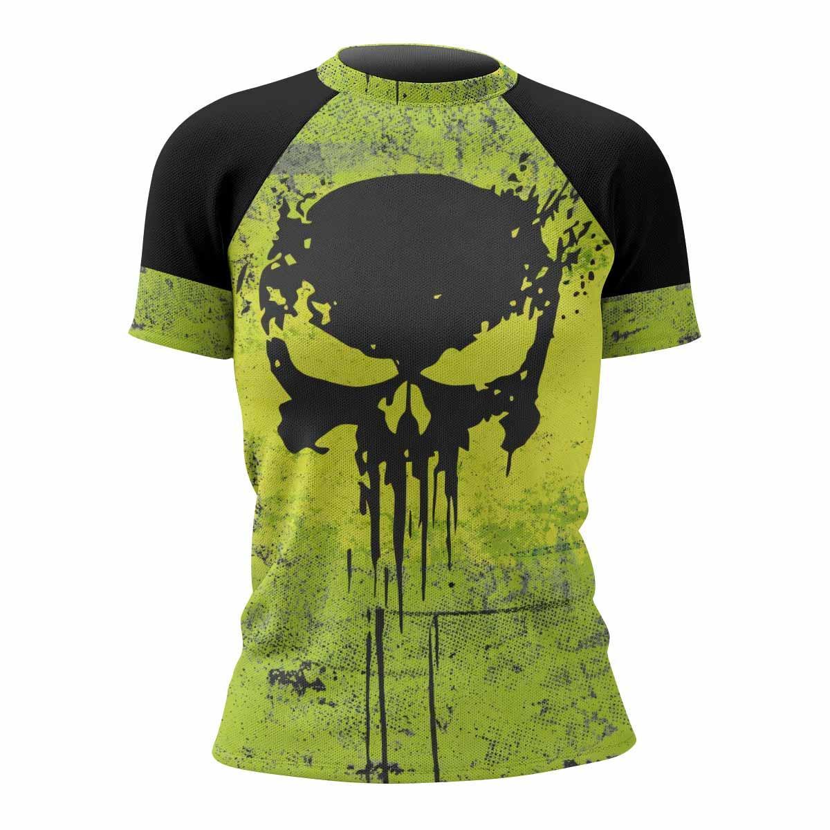 The Punisher Skull Rash Guard