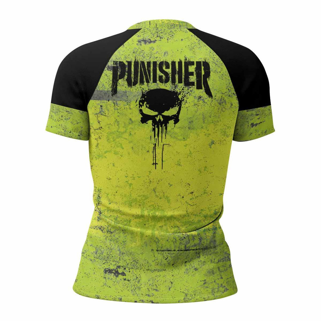 The Punisher Skull Rash Guard