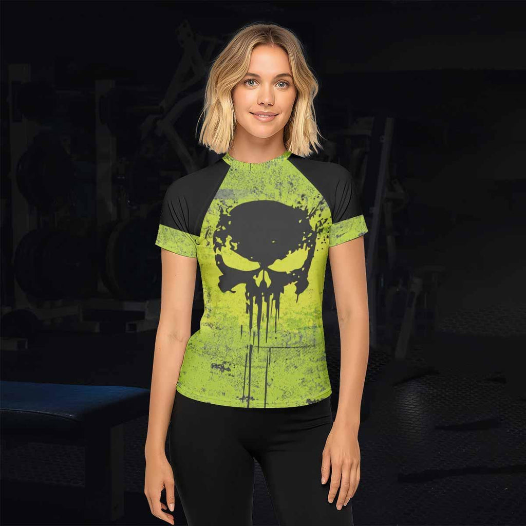 The Punisher Skull Rash Guard