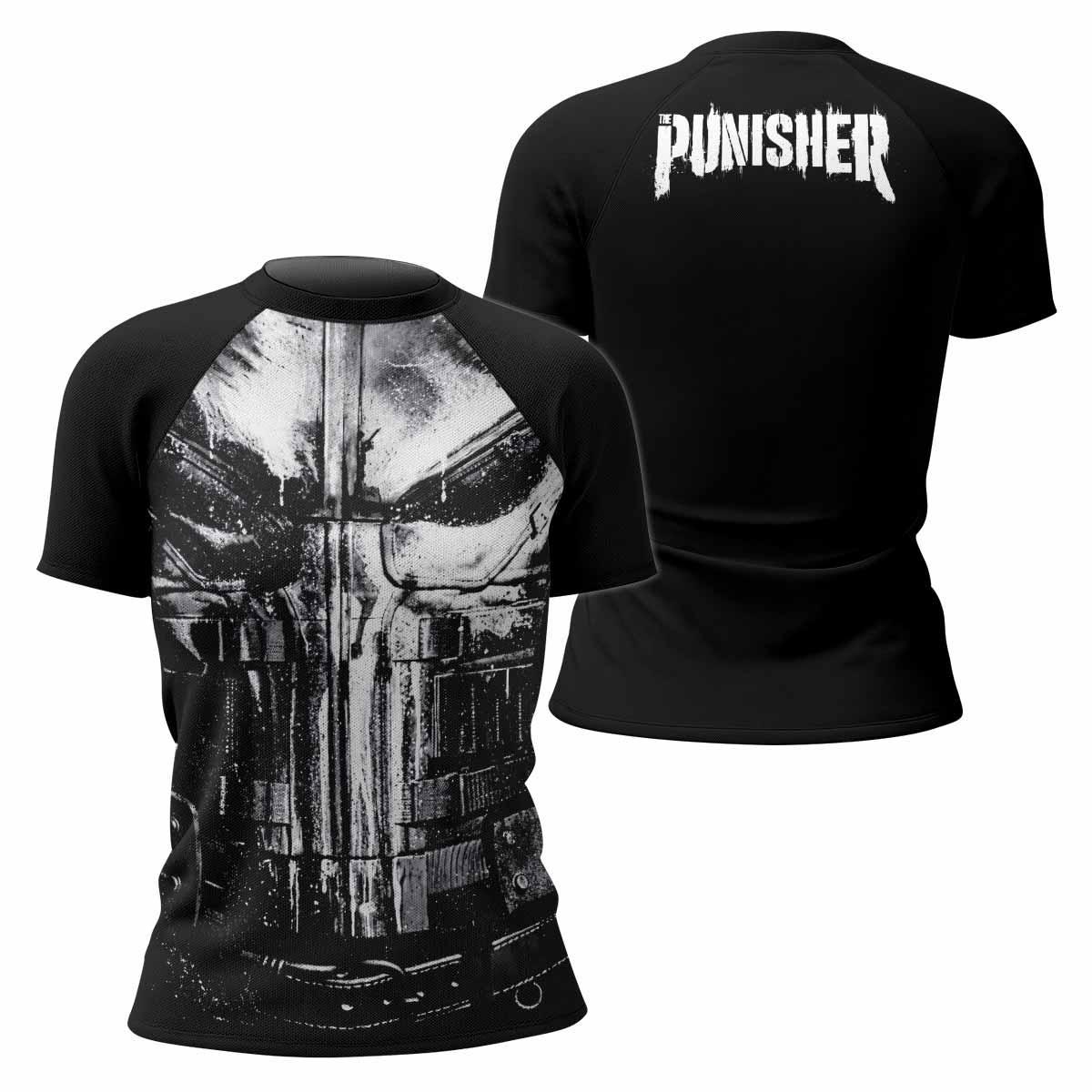 The Punisher War Mask Rash Guard